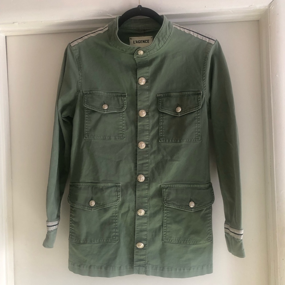 ❤️L’Agence Elaina Utility Jacket Military Style Size S/P